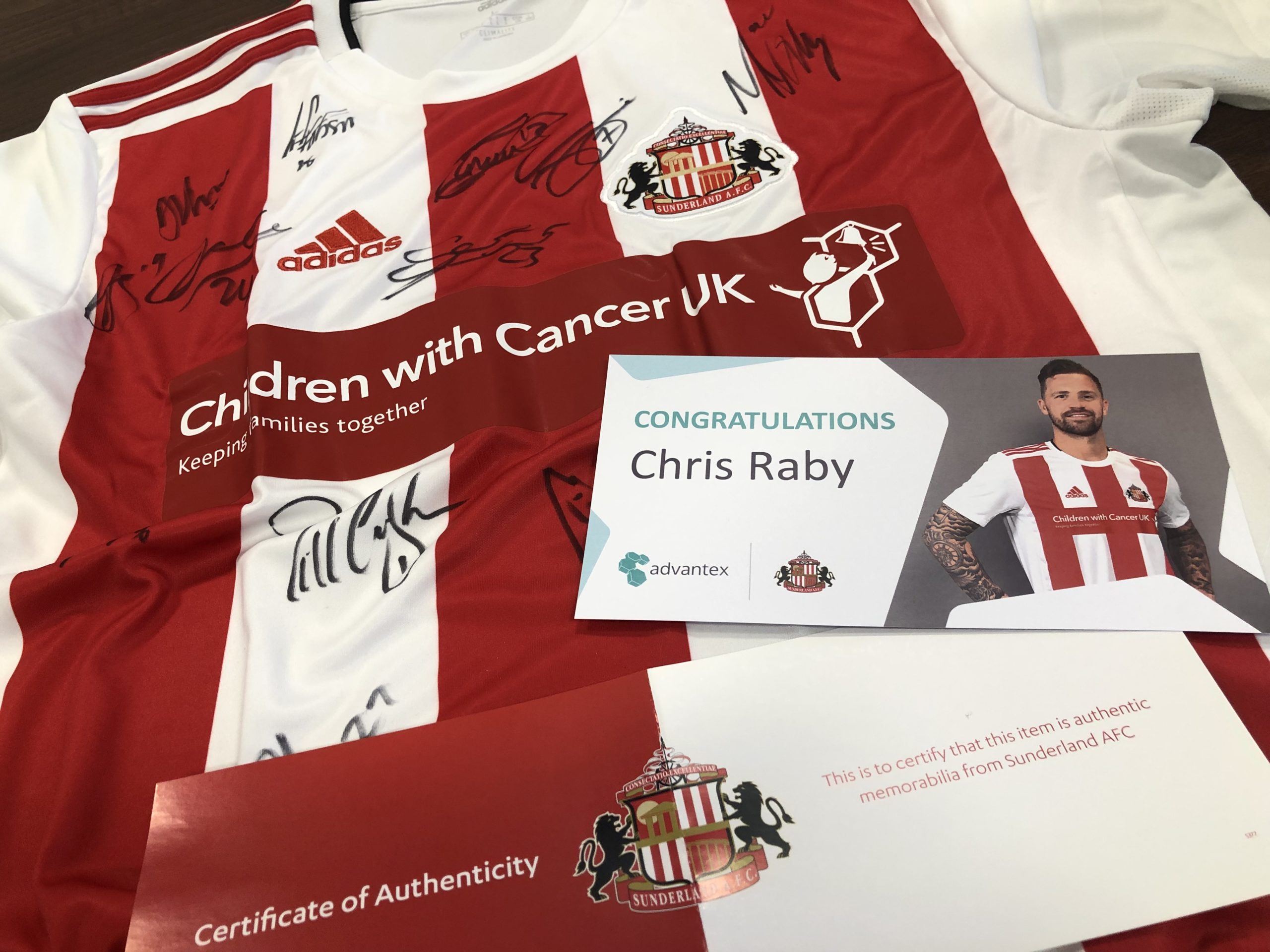 Signed SAFC Shirt